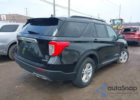 2022 Ford Explorer Xlt from USA, damaged, VIN 1FMSK8DH8NGA87335